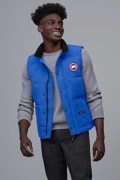 Chamarras Canada Goose Hombre México - PBI Freestyle Chalecos Azules PX2756043